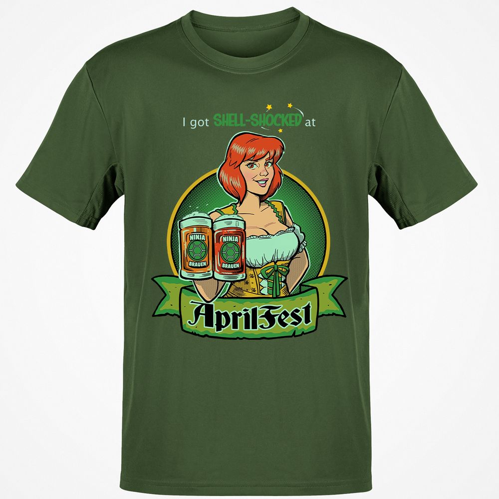 Classic Unisex T-Shirt - QQCRUPZD - Military Green - 6