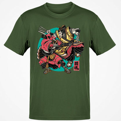 Classic Unisex T-Shirt - 6LBRABU1 - Military Green - 6