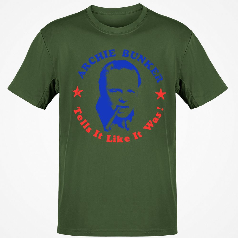 Tells It Like It Was - Military Green - 6
