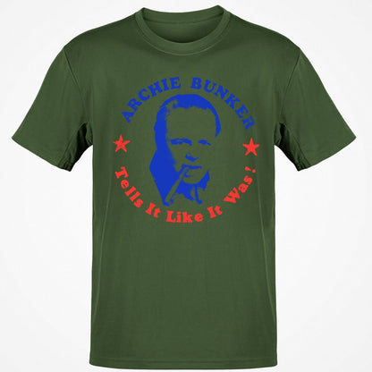 Tells It Like It Was - Military Green - 6