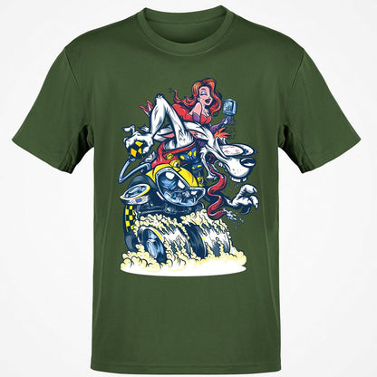 Classic Unisex T-Shirt - K5M91HM3 - Military Green - 6