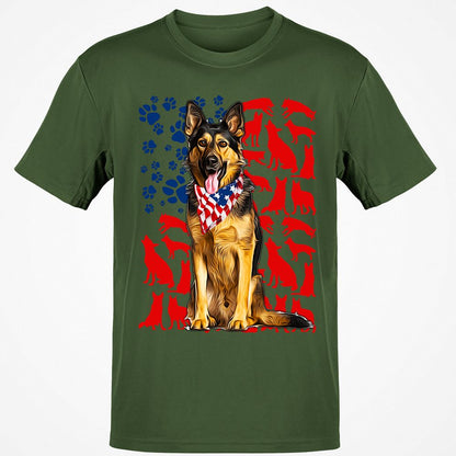 Classic Unisex T-Shirt - P5M3T92Y - Military Green - 6
