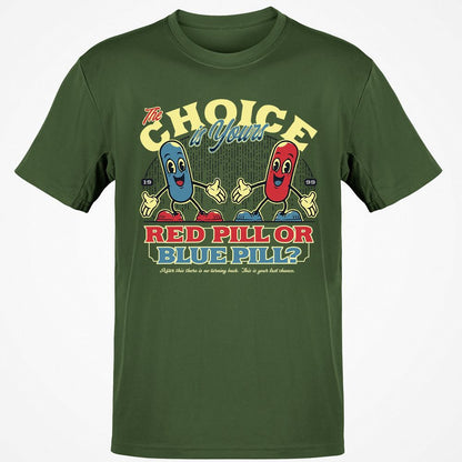 Classic Unisex T-Shirt - 6A4KHRCL - Military Green - 6