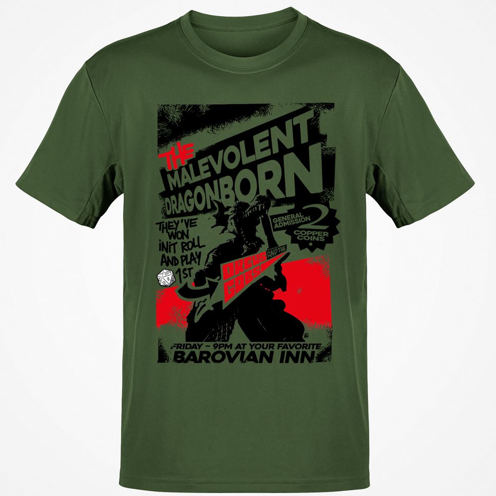 Classic Unisex T-Shirt - 9E585LZE - Military Green - 6