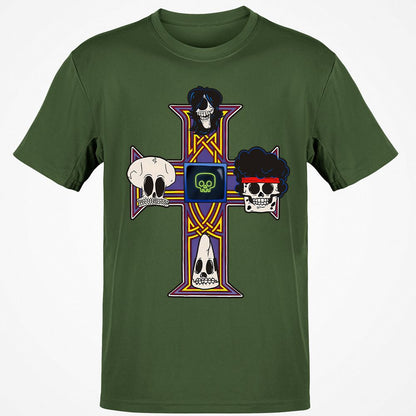 Classic Unisex T-Shirt - 3BE8D4NP - Military Green - 6