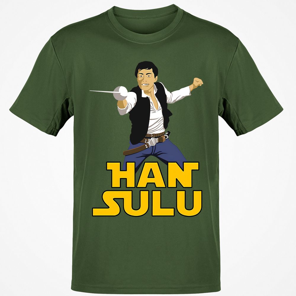 Classic Unisex T-Shirt - SNJ7RGVS - Military Green - 6