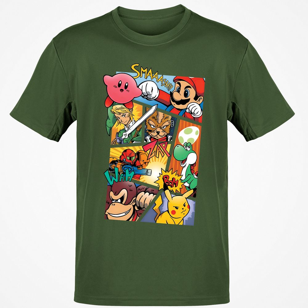 Classic Unisex T-Shirt - A3T9GXTR - Military Green - 6