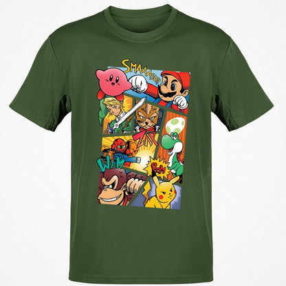 Classic Unisex T-Shirt - A3T9GXTR - Military Green - 6