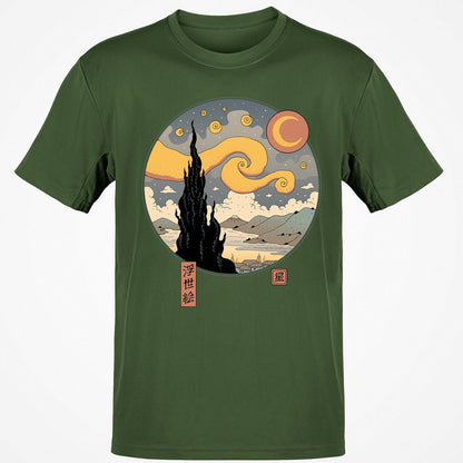 Classic Unisex T-Shirt - FM8VQ5AU - Military Green - 6