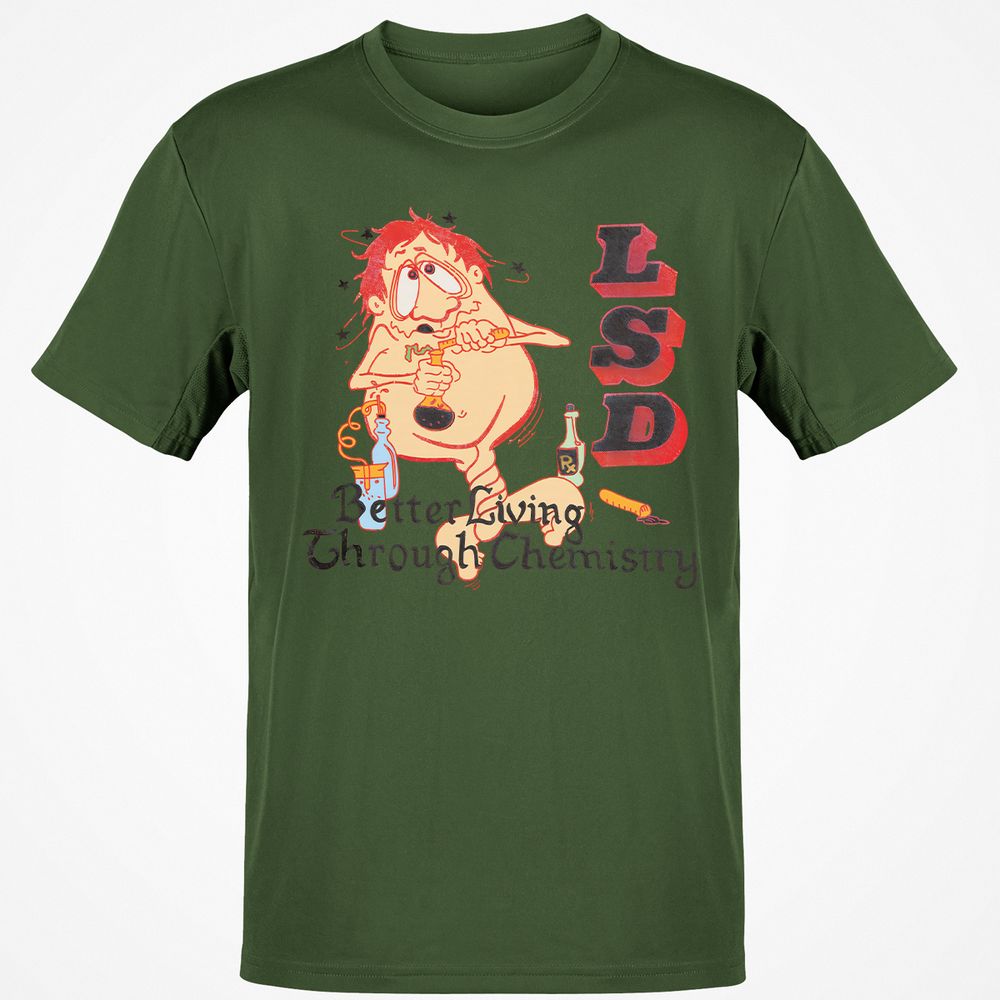 LSD Better Living Through Chemistry - Military Green - 6