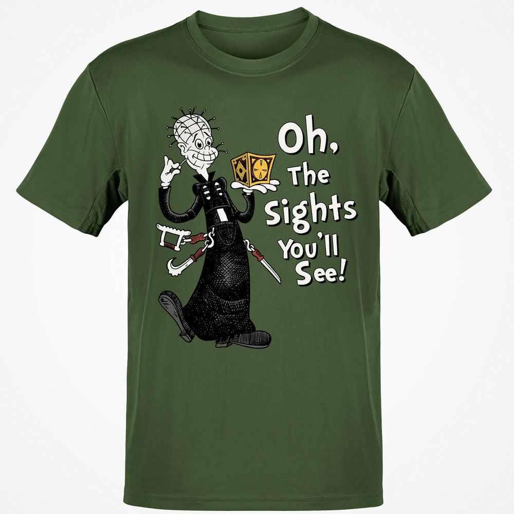 Classic Unisex T-Shirt - ZJD75F9X - Military Green - 6