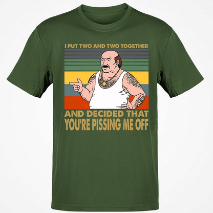 Classic Unisex T-Shirt - VLXLFSZQ - Military Green - 6
