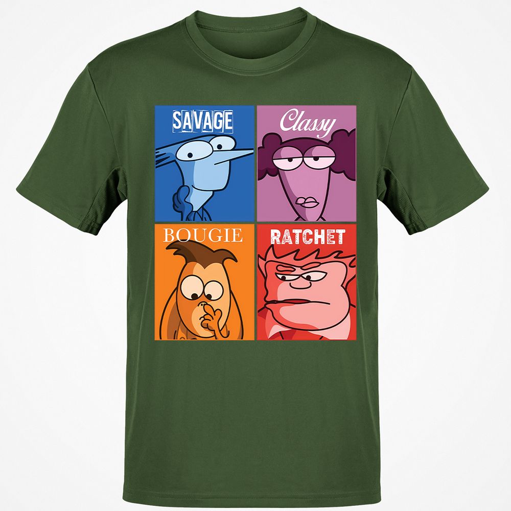 Classic Unisex T-Shirt - S63BCLGH - Military Green - 6