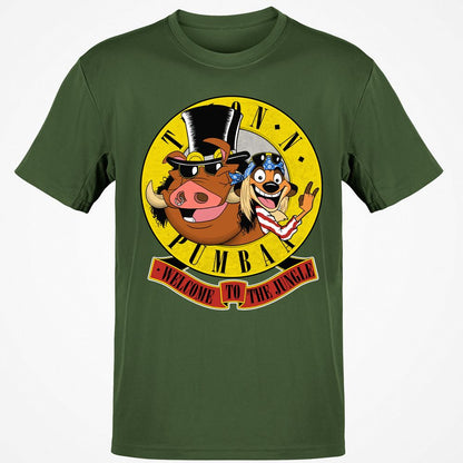 Classic Unisex T-Shirt - Black - Military Green - 6