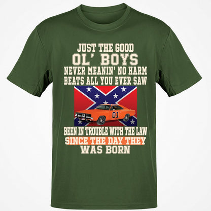 Classic Unisex T-Shirt - Z4KZF5YM - Military Green - 6