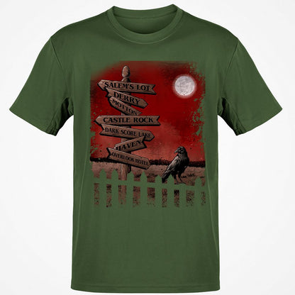 Classic Unisex T-Shirt - AKFHGDT9 - Military Green - 6