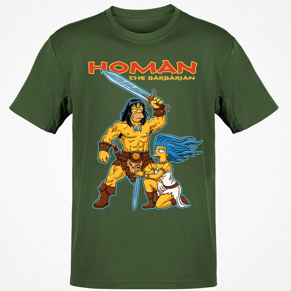 Classic Unisex T-Shirt - TBC9HURG - Military Green - 6
