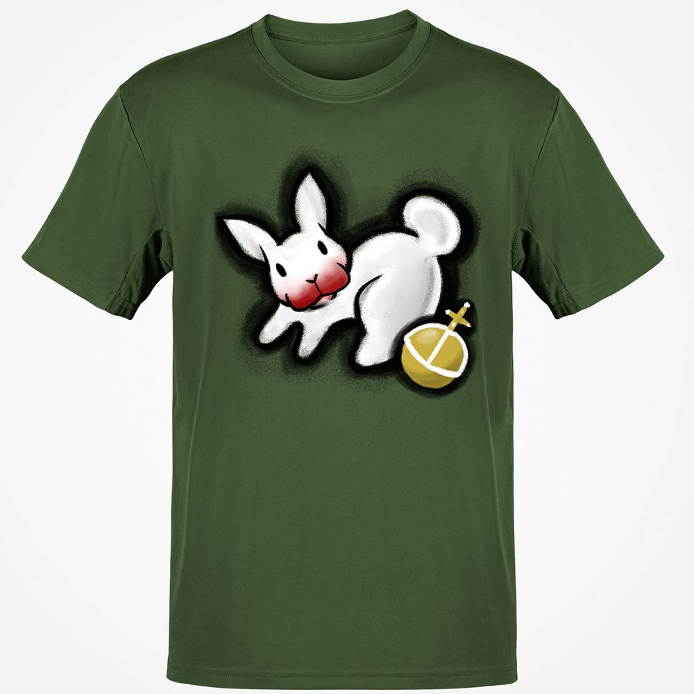 Classic Unisex T-Shirt - QQTB9W3L - Military Green - 6