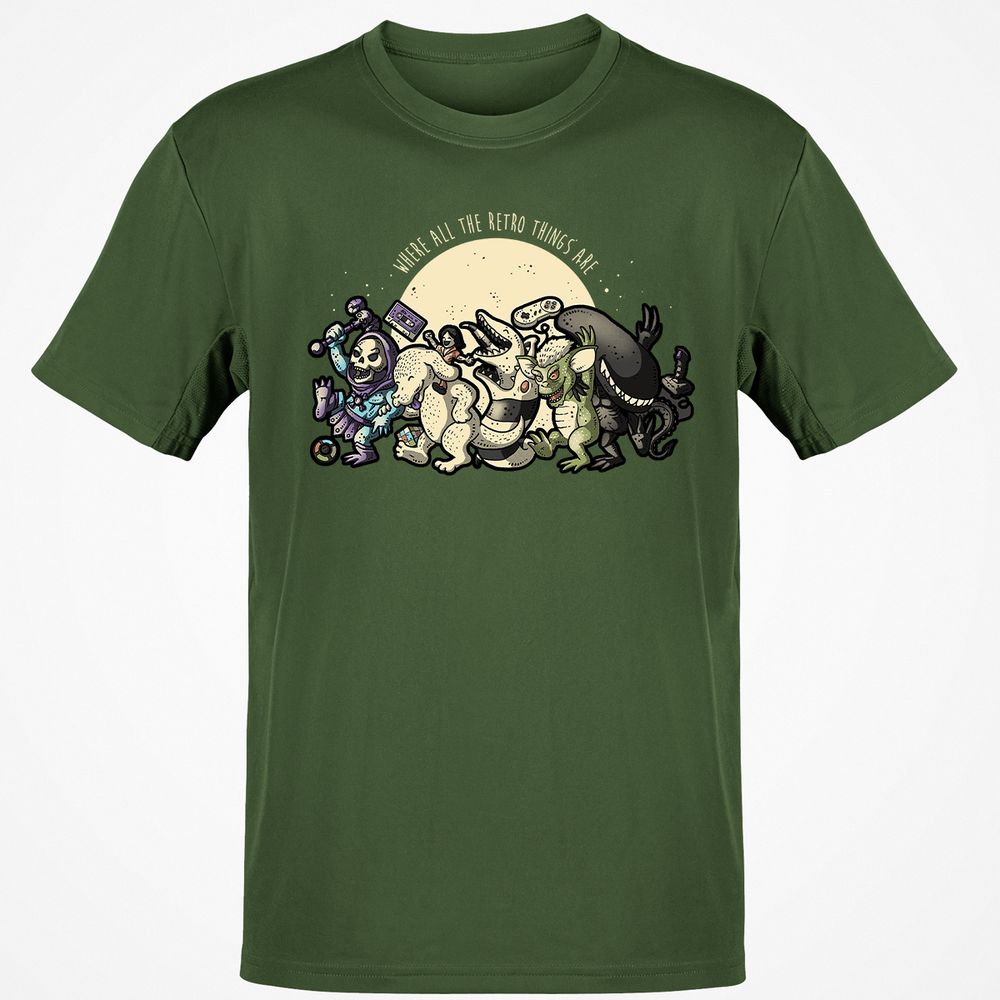 Classic Unisex T-Shirt - 4MJDSNHS - Military Green - 6