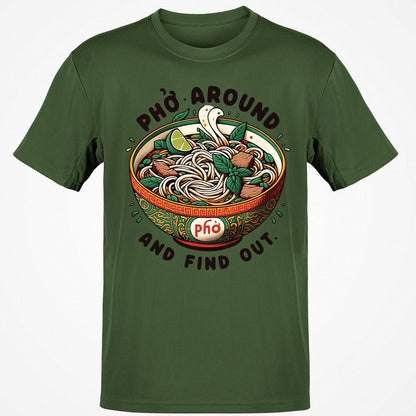 Classic Unisex T-Shirt - 5C1PYB3J - Military Green - 6