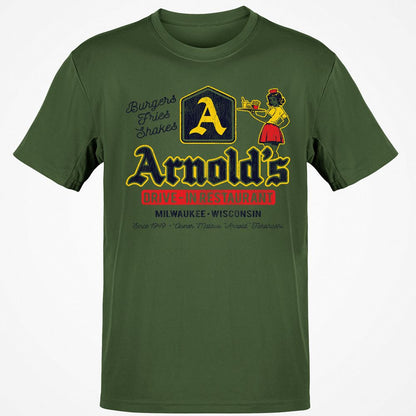 Classic Unisex T-Shirt - FE57EDC4 - Military Green - 6