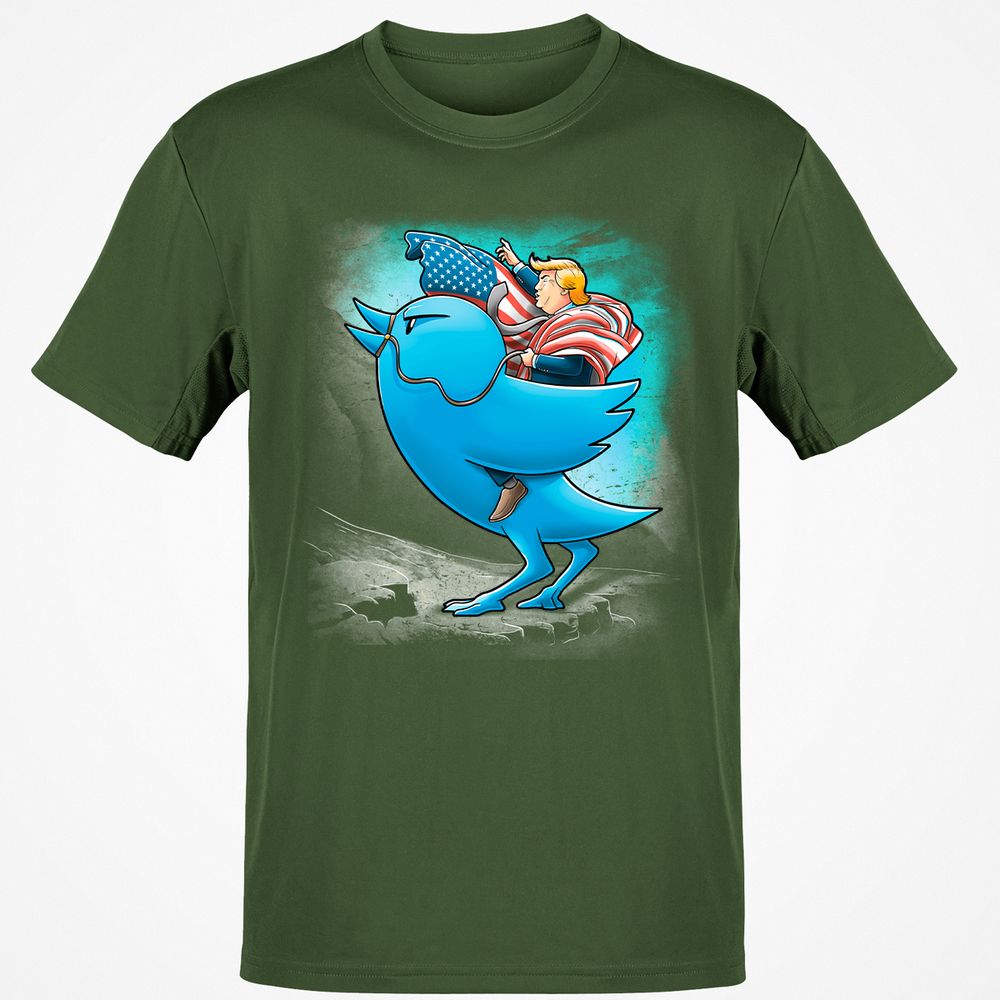 Classic Unisex T-Shirt - KXJ7PZC6 - Military Green - 6