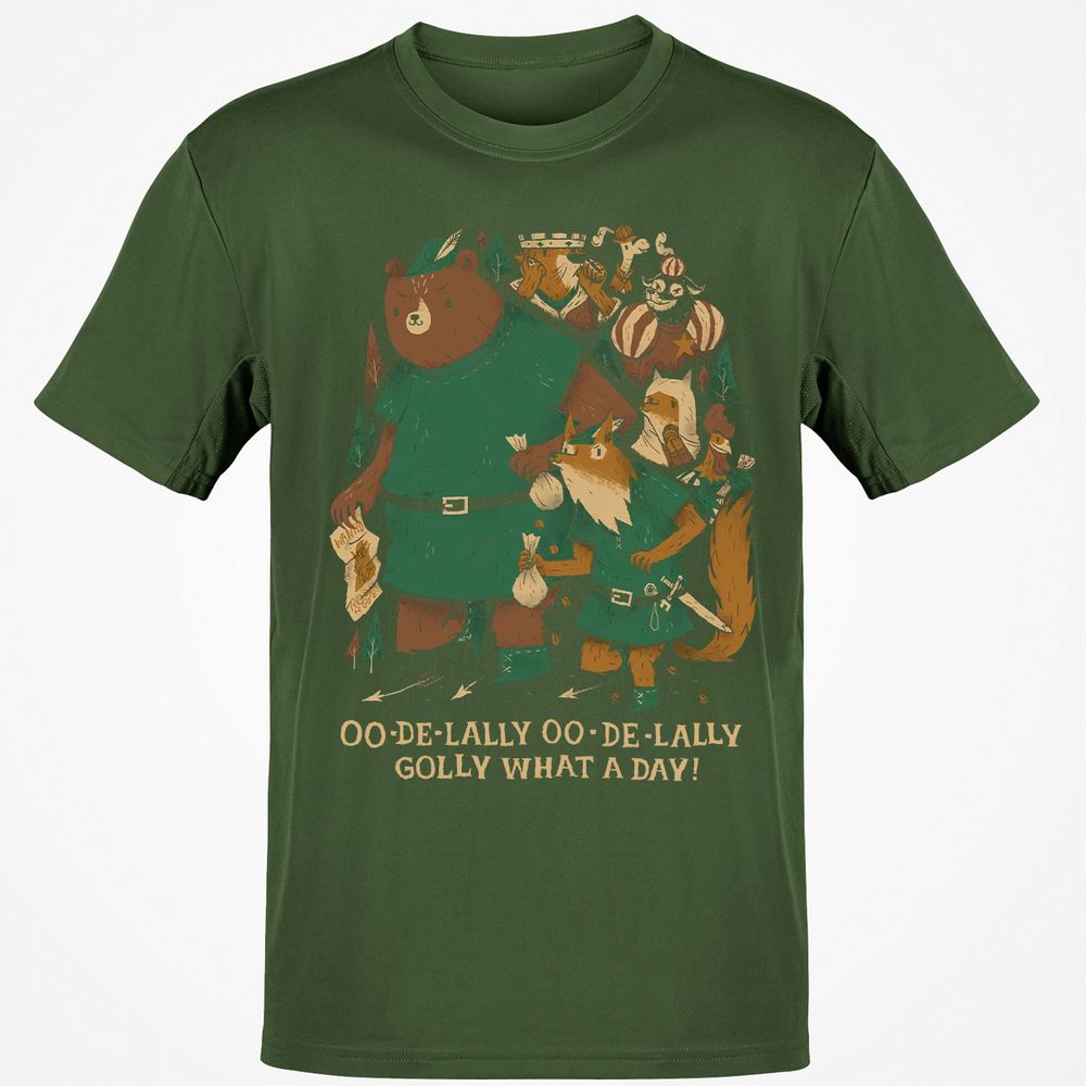 Classic Unisex T-Shirt - ZLB3TCVM - Military Green - 6