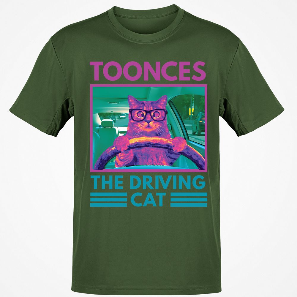 The Driving Cat - Military Green - 6