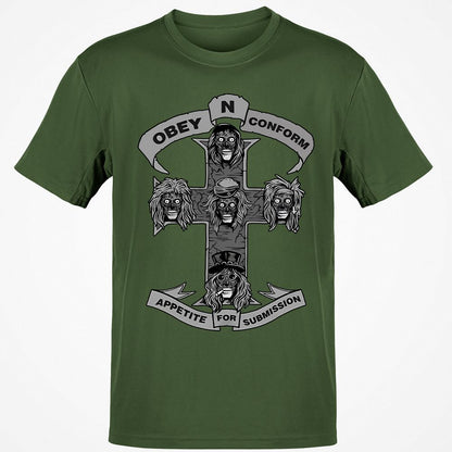 Classic Unisex T-Shirt - 6H2ACNYS - Military Green - 6