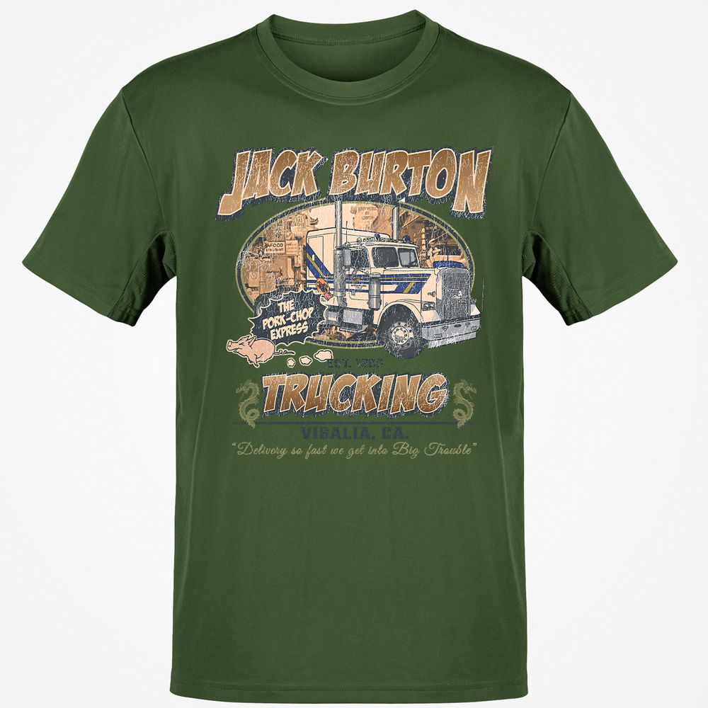Big Trouble Trucking Company - Military Green - 6