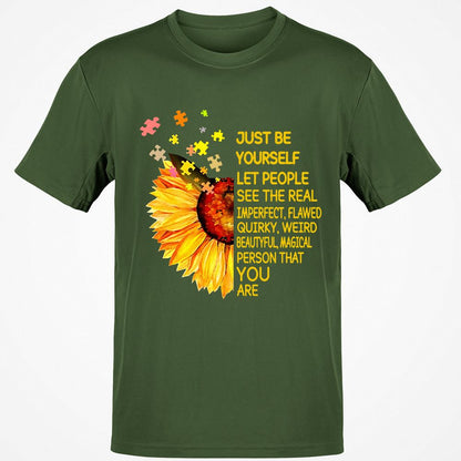 Classic Unisex T-Shirt - D5BKVR9Y - Military Green - 6