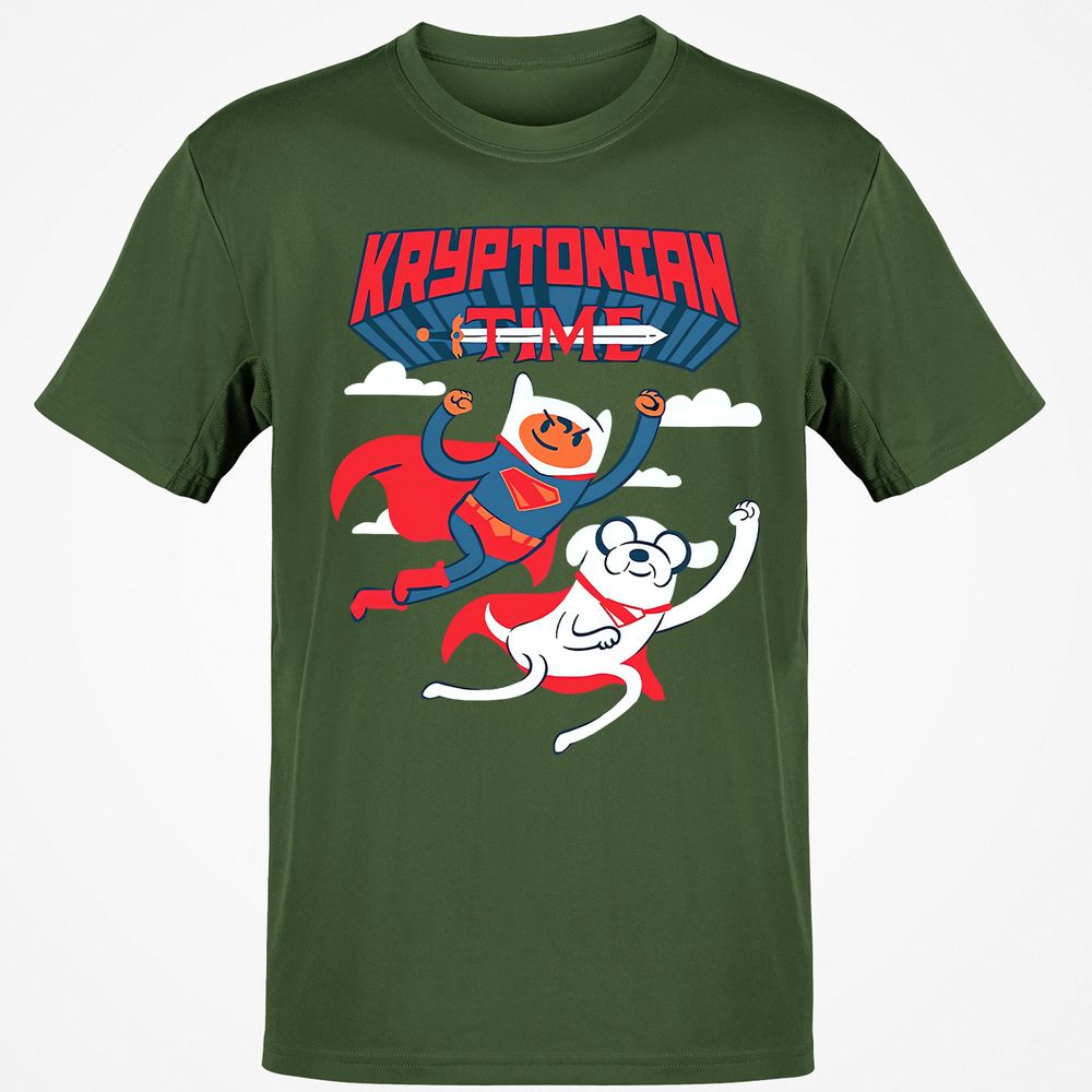 Classic Unisex T-Shirt - J8A2G7UC - Military Green - 6