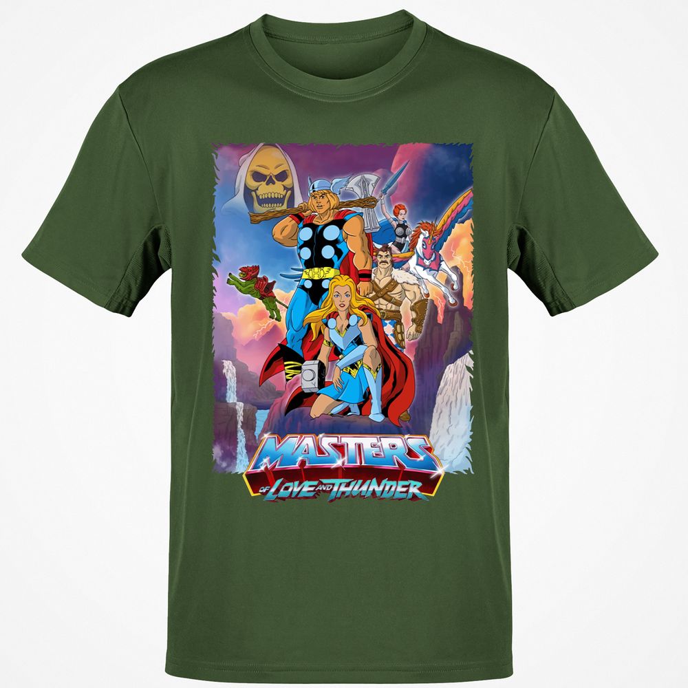 Classic Unisex T-Shirt - KMT9YAGQ - Military Green - 6