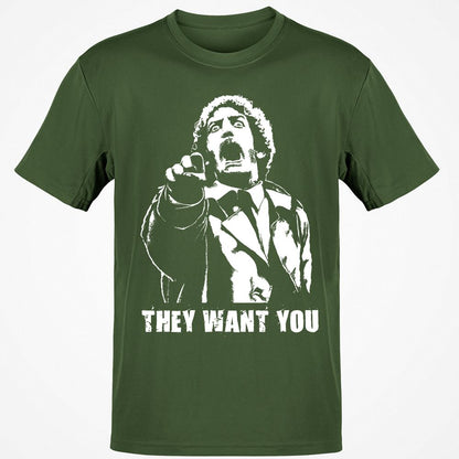 Classic Unisex T-Shirt - DE7MANX4 - Military Green - 6