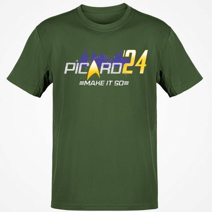 Classic Unisex T-Shirt - C7M2NX1M - Military Green - 6