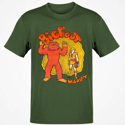 Classic Unisex T-Shirt - 14SE4LPH - Military Green - 6