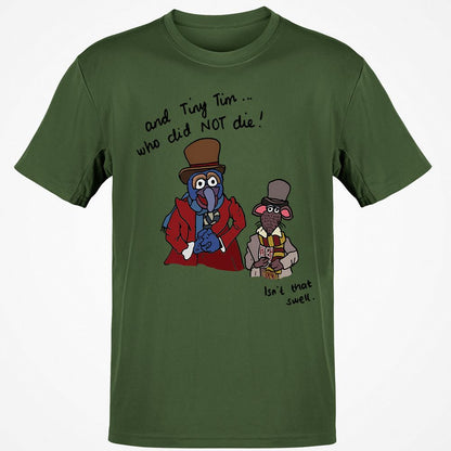 Classic Unisex T-Shirt - MCHXU9YX - Military Green - 6
