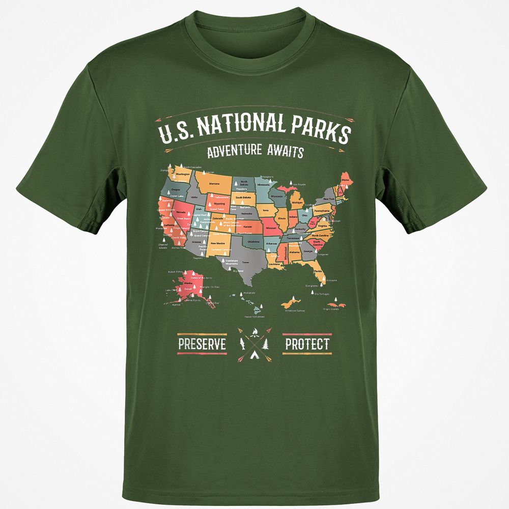 Classic Unisex T-Shirt - 5CYW3NSS - Military Green - 6