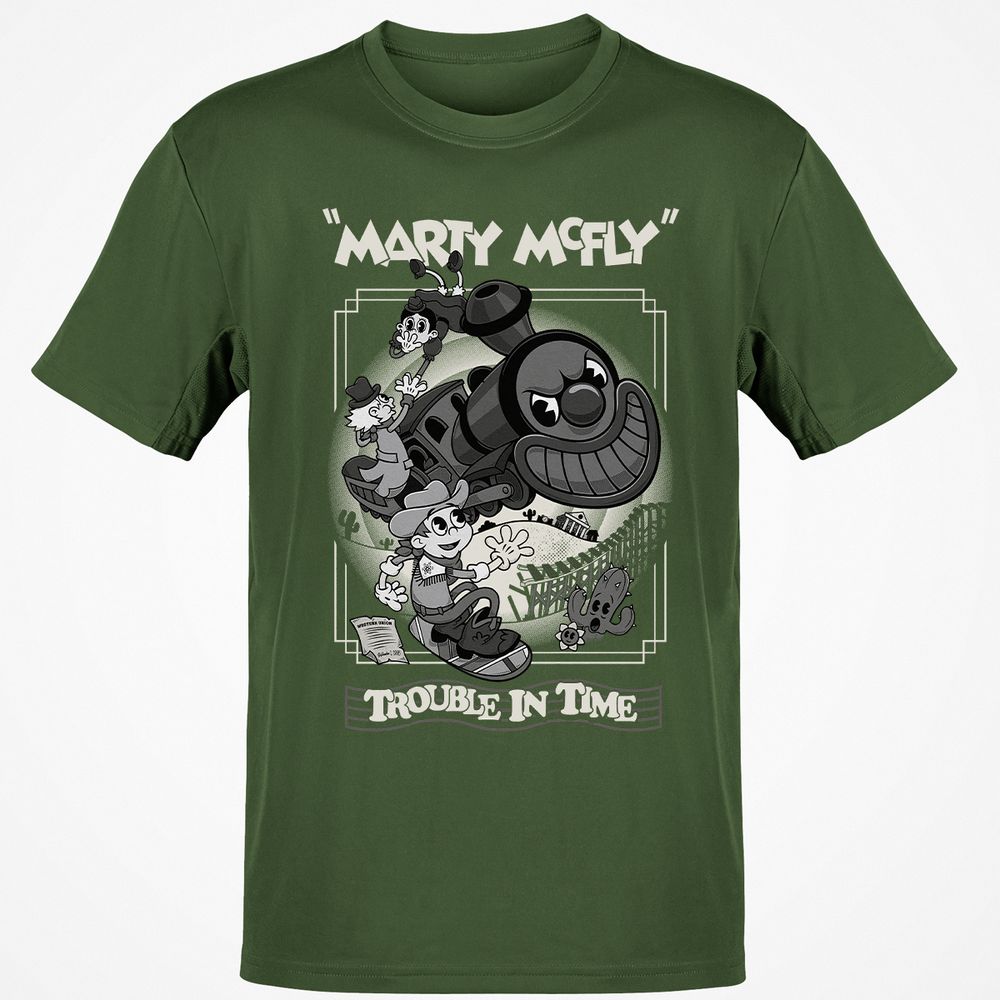 Classic Unisex T-Shirt - TXEPW8G6 - Military Green - 6