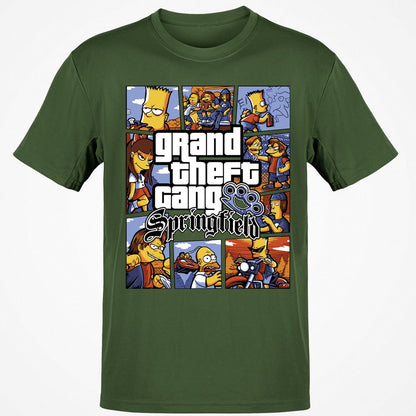 Classic Unisex T-Shirt - K7RQZ4BU - Military Green - 6