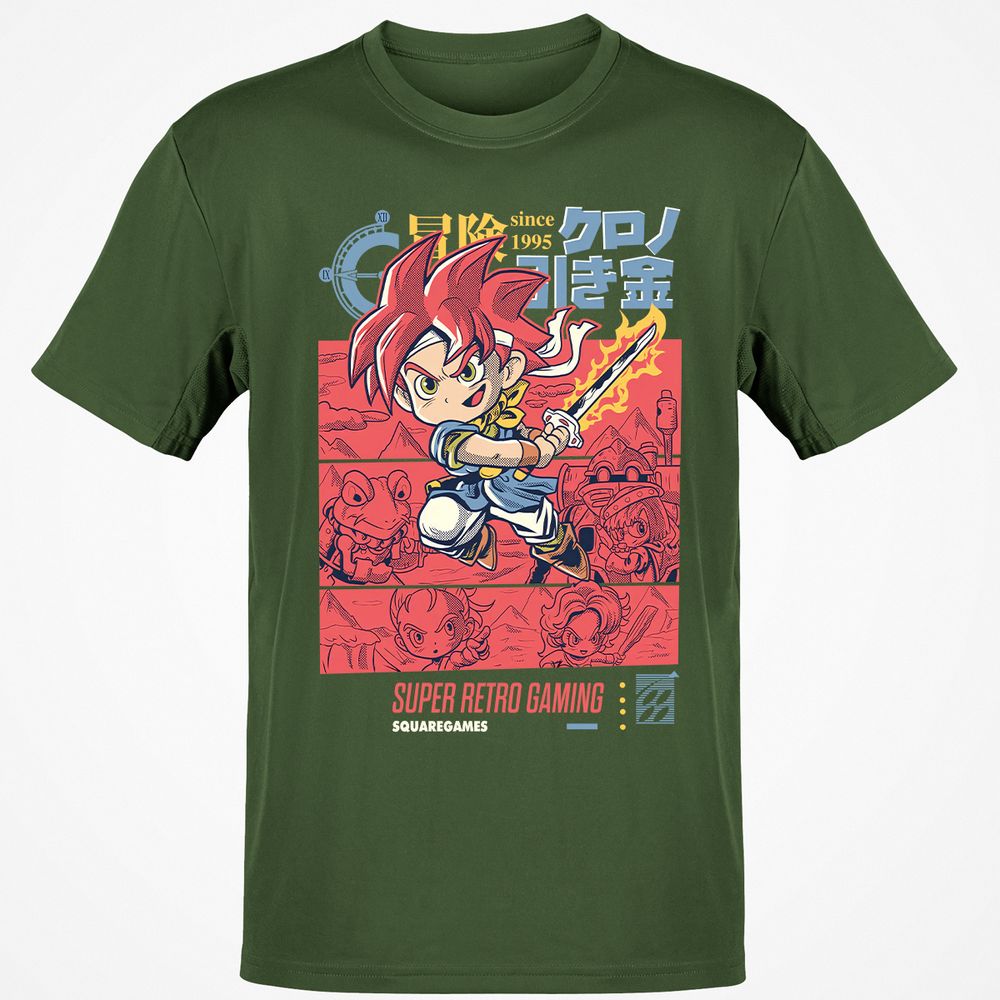 Classic Unisex T-Shirt - L3DK861R - Military Green - 6