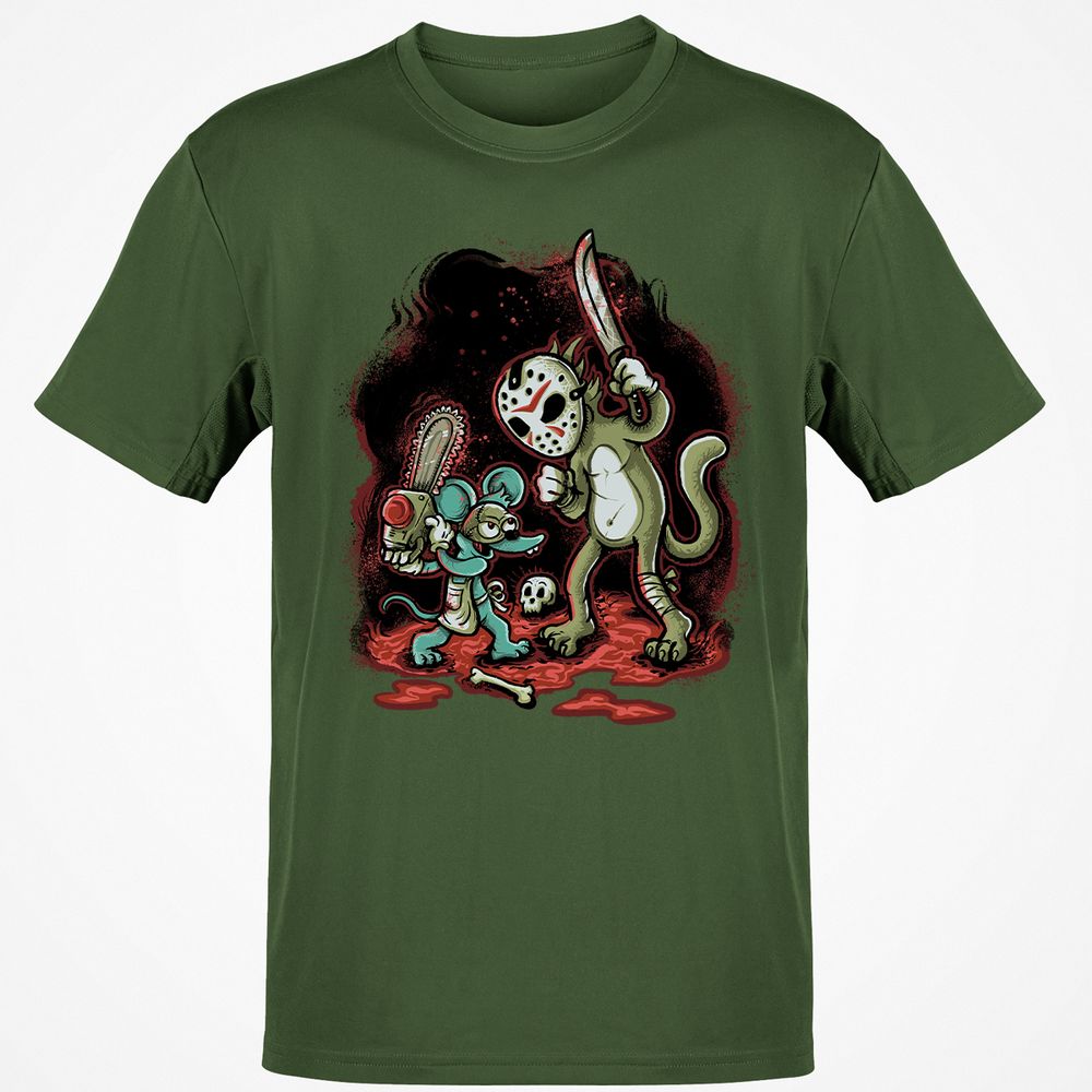 Classic Unisex T-Shirt - Q3L86EJ7 - Military Green - 6