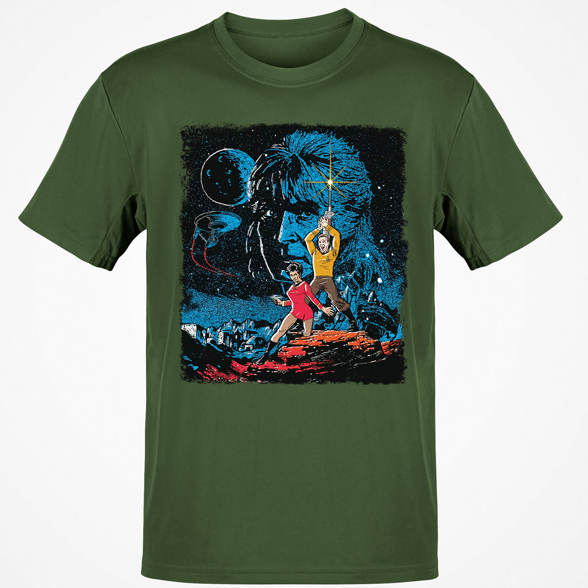 Classic Unisex T-Shirt - ZZR59CY4 - Military Green - 6