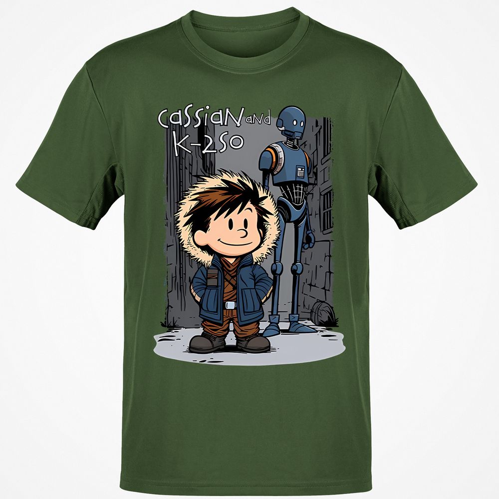 Classic Unisex T-Shirt - H5MPGAW1 - Military Green - 6