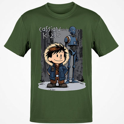 Classic Unisex T-Shirt - H5MPGAW1 - Military Green - 6