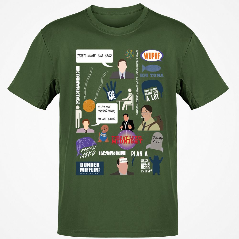 Classic Unisex T-Shirt - 3851B8NW - Military Green - 6