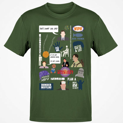 Classic Unisex T-Shirt - 3851B8NW - Military Green - 6