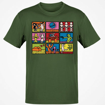 Classic Unisex T-Shirt - DA3B54BV - Military Green - 6