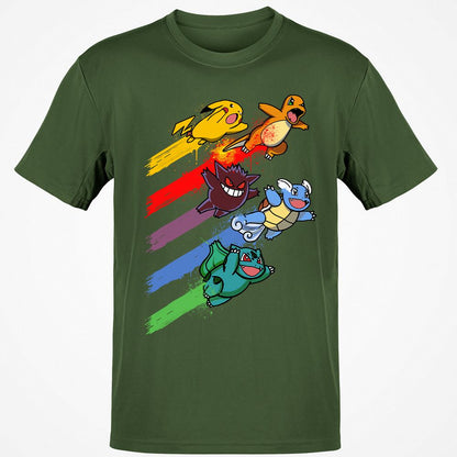 Classic Unisex T-Shirt - T4TCQP57 - Military Green - 6