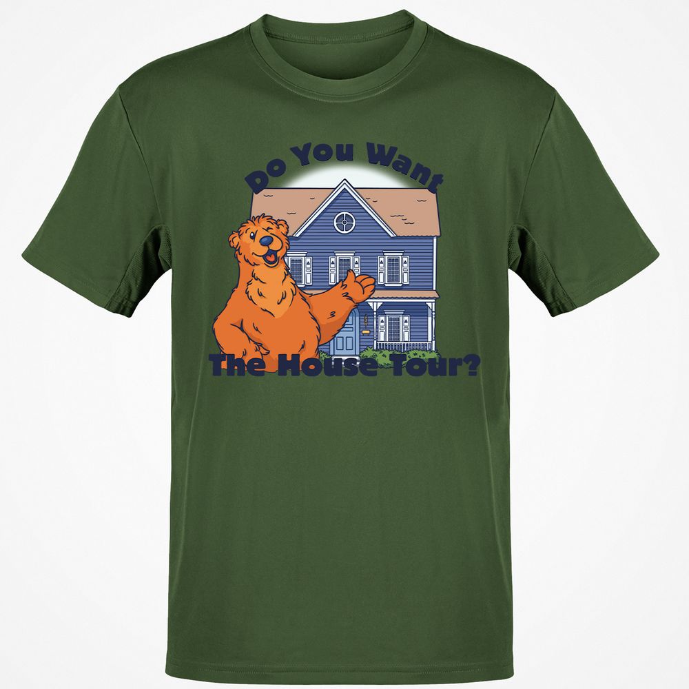 Do You Want The Big Blue House Tour? - Military Green - 6